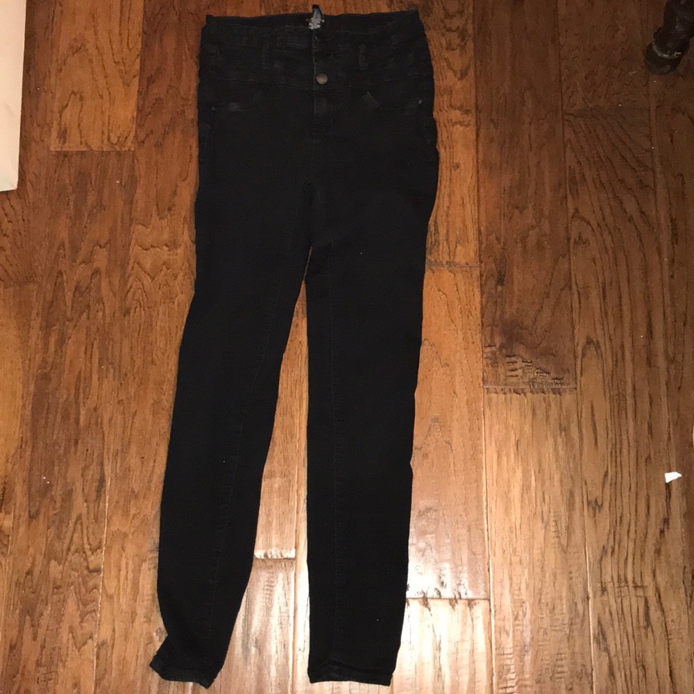 Black Refuge Jeans. Size 4.
